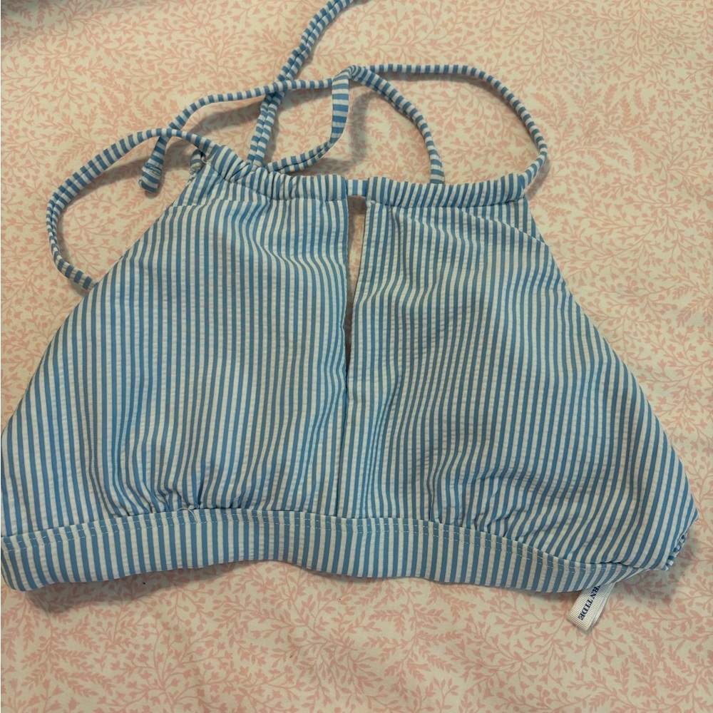 Southern Tide Seersucker Bikini top